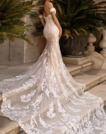 30 свадебных платьев-русалок, которыми вы восхититесь + часто задаваемые вопросы